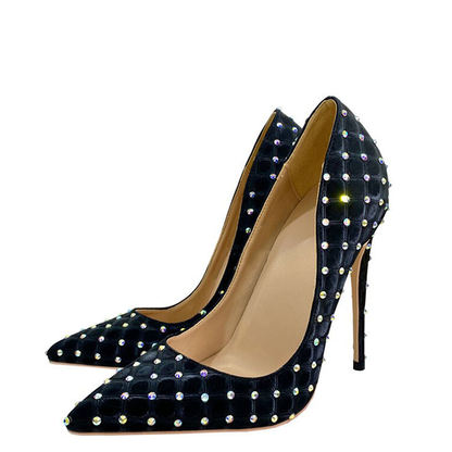 Funki Findz | Shoes | Women's Beaded Crystal Luxury Stilettos