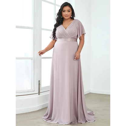 Funki Findz | Dresses | Women's Plus Size Long Evening Dress