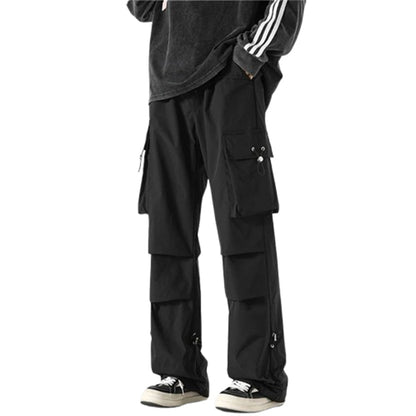Funki Findz | Pants | Men's Casual Cargo Pants Long Loose Fit
