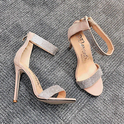 Funki Findz | Shoes | Women's Designer Bling Shimmer Sandals