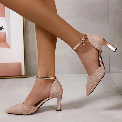 Funki Findz | Shoes | Women's Gold Silver Rose Glitter Shoes