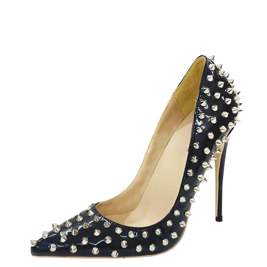 Funki Findz | Shoes | Women's Spikes Rivets Super High Stilettos