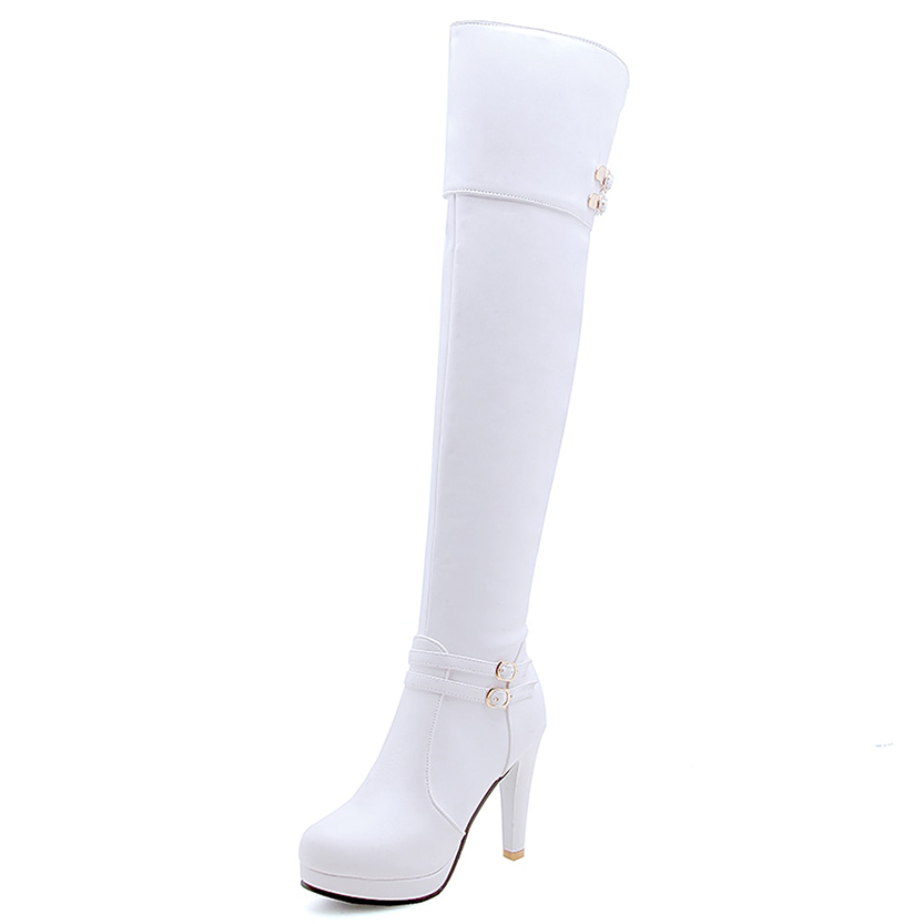Funki Findz | Boots | Women's Thigh High Platform Stiletto Boots