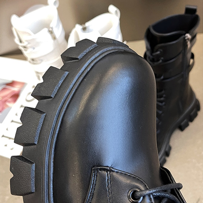 Funki Findz | Boots | Women's Chunky Motorcycle Punk Boots
