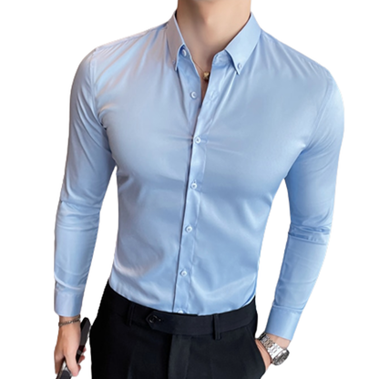 Funki Findz | Shirts | Men's Slim Fit British Style Dress Shirt 7XL