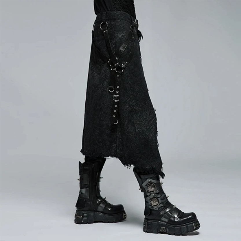 Funki Findz | Skirts | Men's Women's Retro Gothic Punk Half Skirt