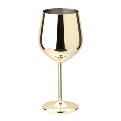 Funki Findz | Glasses | Stainless Steel Wine Goblets 2 Pcs 500ml