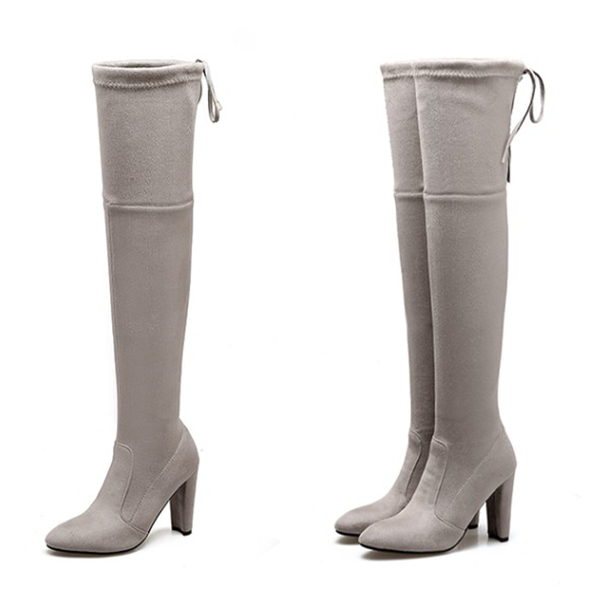 Funki Findz | Boots | Women's Over-the-Knee High Chelsea Boot