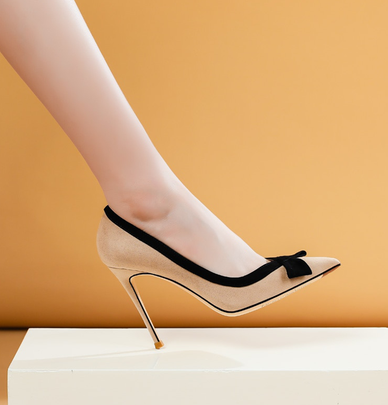 Funki Findz | Shoes | Women's Luxury Leather Bow Knot Stilettos