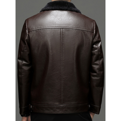 Funki Findz | Jackets | Men's Real Leather Fleece Lined Jackets