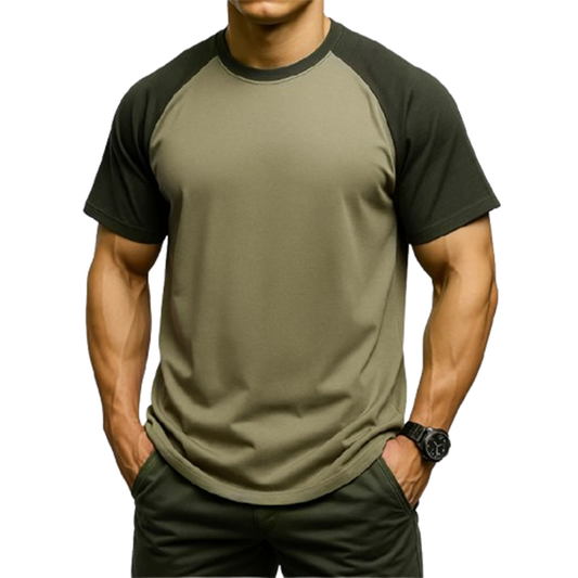 Funki Findz | Shirts | Men's Quick Dry Casual Two Toned T-Shirt