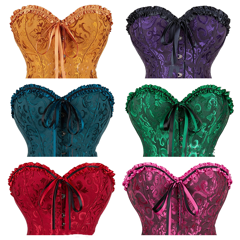 Funki Findz | Lingerie | Women's Pretty Overbust Corset | Bustier