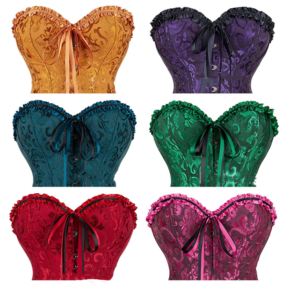 Funki Findz | Lingerie | Women's Pretty Overbust Corset | Bustier