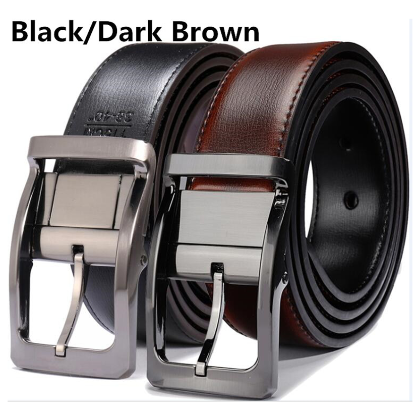 Funki Findz | Belts | Men's Leather Reversible Belt | Rotatable