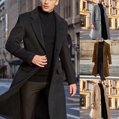 Funki Findz | Jackets | Men's Winter Woolen Topcoat Overcoat