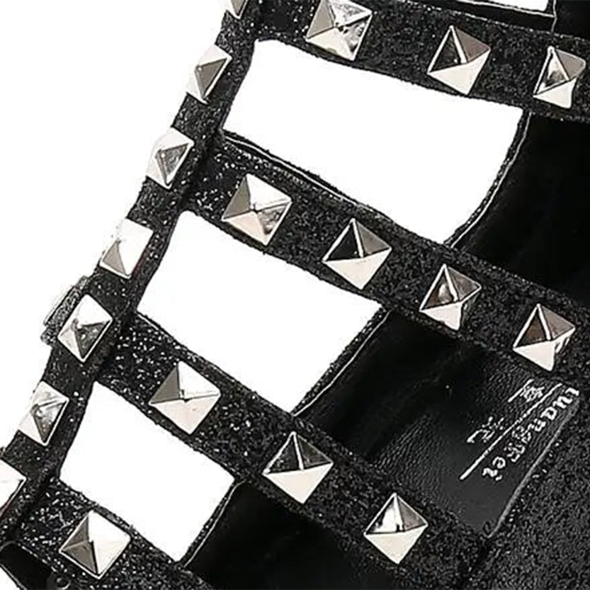 Funki Findz | Shoes | Women's Rivet Platform Gladiator Sandals