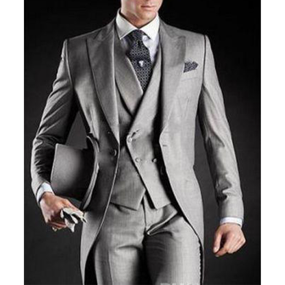Funki Findz | Suits | Men's Custom 3 Pcs Grooms Suit | Tailcoat