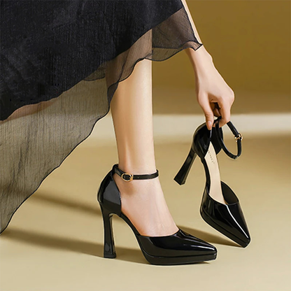 Funki Findz | Shoes | Women's Patent Leather Pointed Toe heels