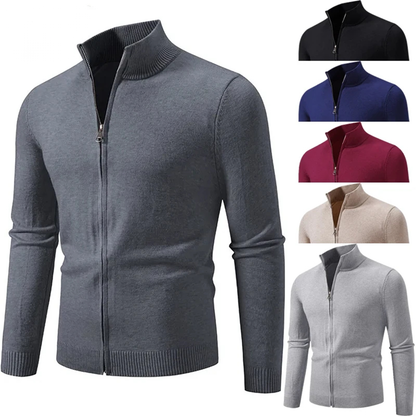 Funki Findz | Sweaters | Men's ZipUp Slim Fit Stand Collar Jacket