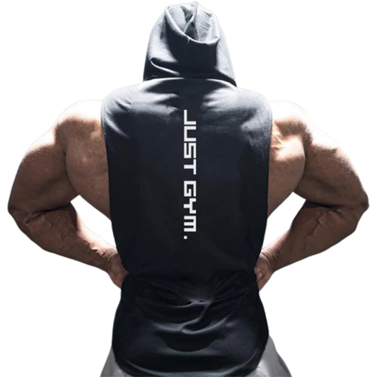 Funki Findz | Shirts | Men's Muscle Fitness Hoodie Gym Tank Top