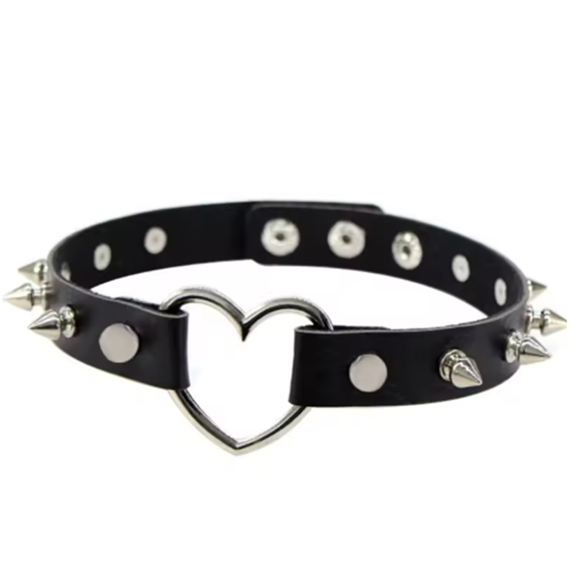 Funki Findz | Necklaces | Women's Heart Choker Cosplay Collars