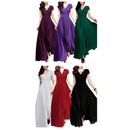 Funki Findz | Dresses | Women's High Waist Maxi Evening Dress