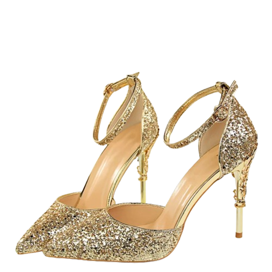 Funki Findz | Shoes | Women's Elegant Party Glitter Sandals