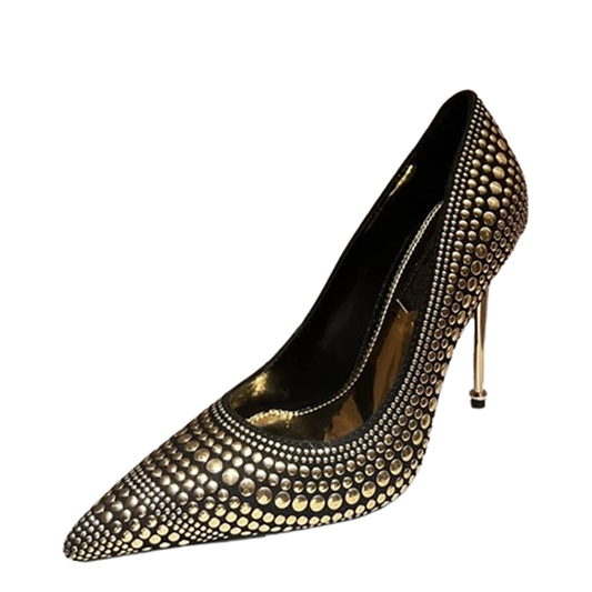 Funki Findz | Shoes | Women's Luxury Metallic Designer Slip-Ons