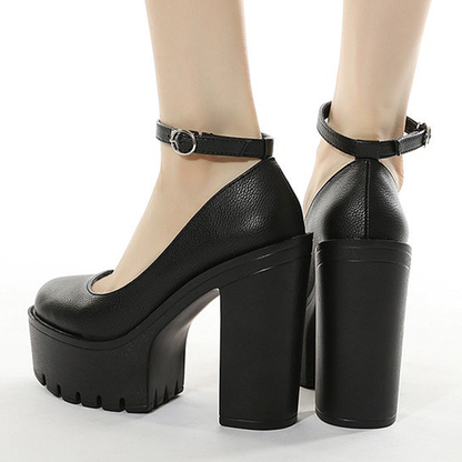 Funki Findz | Shoes | Women's Sexy High Chunky Heel Platforms