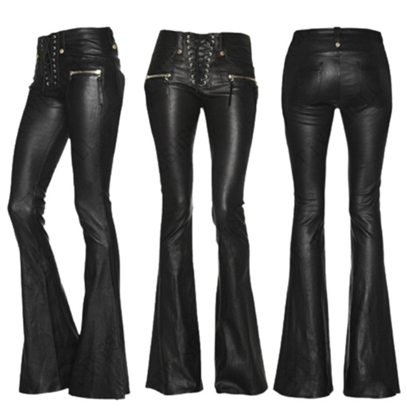Funki Findz | Pants | Women's Elegant Chic Faux Leather Pants