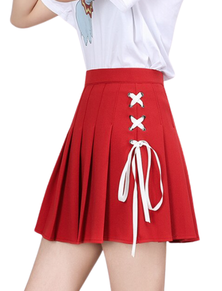 Funki Findz | Skirts | Women's Stretchy Flared Mini Skater Skirt