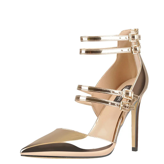 Funki Findz | Shoes | Women's Luxury 4 Strap Stiletto Sandals