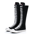 Funki Findz | Boots | Women's High Top Lace Up Canvas Boots