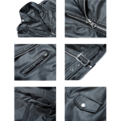Funki Findz | Jackets | Men's Women's PU Leather Biker Jacket