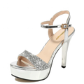 Funki Findz | Shoes | Women's Metallic Party Platform Sandals