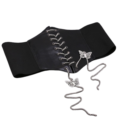 Funki Findz | Belts | Women's Goth Under Bust Cincher Belt