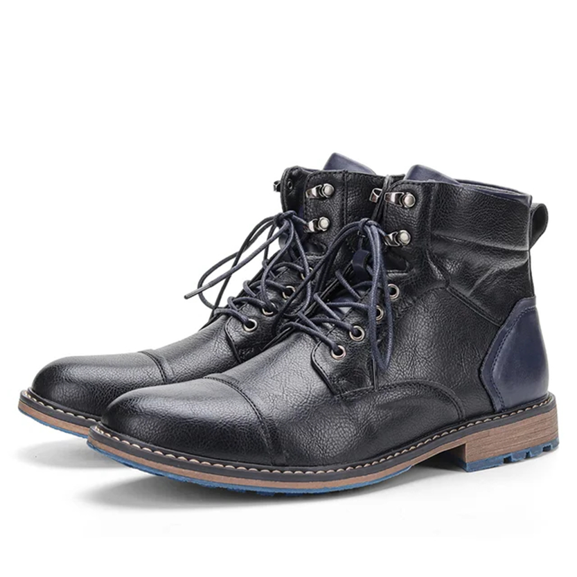 Funki Findz | Boots | Men's Leather Dress Boot | Retro Ankle Boot