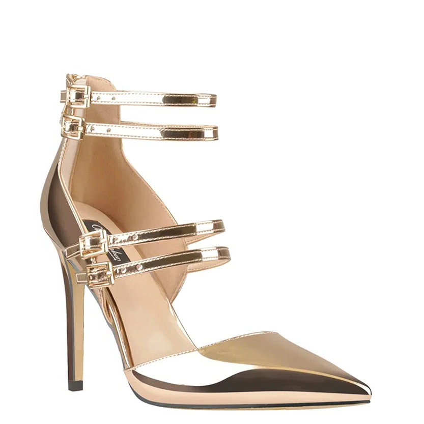 Funki Findz | Shoes | Women's Luxury 4 Strap Stiletto Sandals