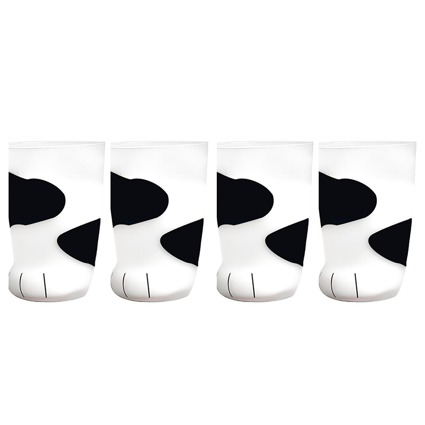 Funki Findz | Glasses | Cute Cat Paw Glass Coffee Cup Sets