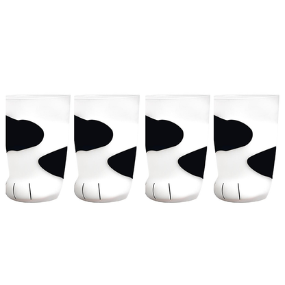 Funki Findz | Glasses | Cute Cat Paw Glass Coffee Cup Sets