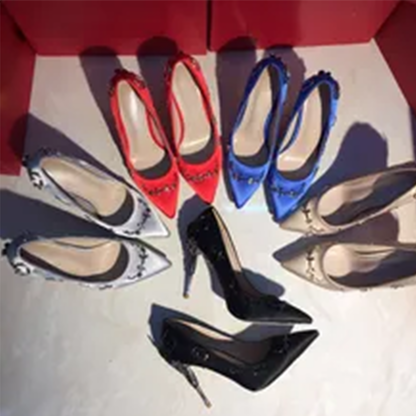 Funki Findz | Shoes | Women's Elegant Silk Formal Prom Stilettos