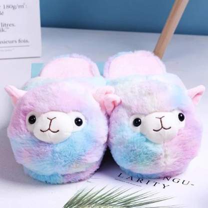 Funki Findz | Shoes | Women's Fluffy Alpaca Slippers