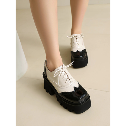 Funki Findz | Shoes | Women's British Walker Chunky Platforms