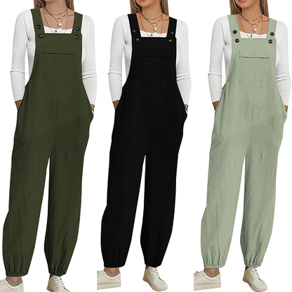 Funki Findz | Pants | Women's Wide Leg Casual Overall Rompers