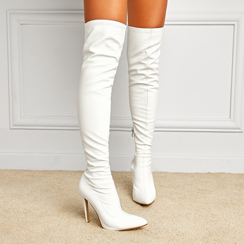 Funki Findz | Boots | Women's Over-the-Knee High Stiletto Boots