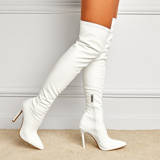 Funki Findz | Boots | Women's Over-the-Knee High Stiletto Boots