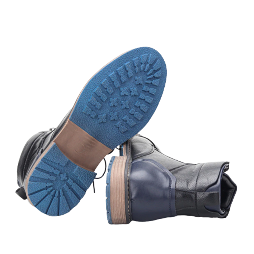 Funki Findz | Boots | Men's Faux Leather Retro Ankle Dress Boot