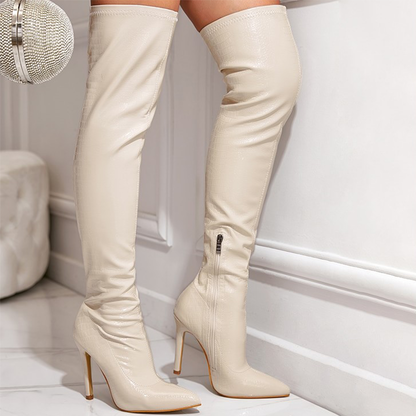Funki Findz | Boots | Women's Over-the-Knee High Stiletto Boots