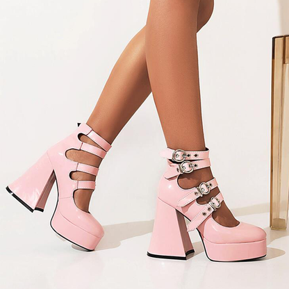 Funki Findz | Shoes | Women's Gothic Punk Mary Jane Platforms