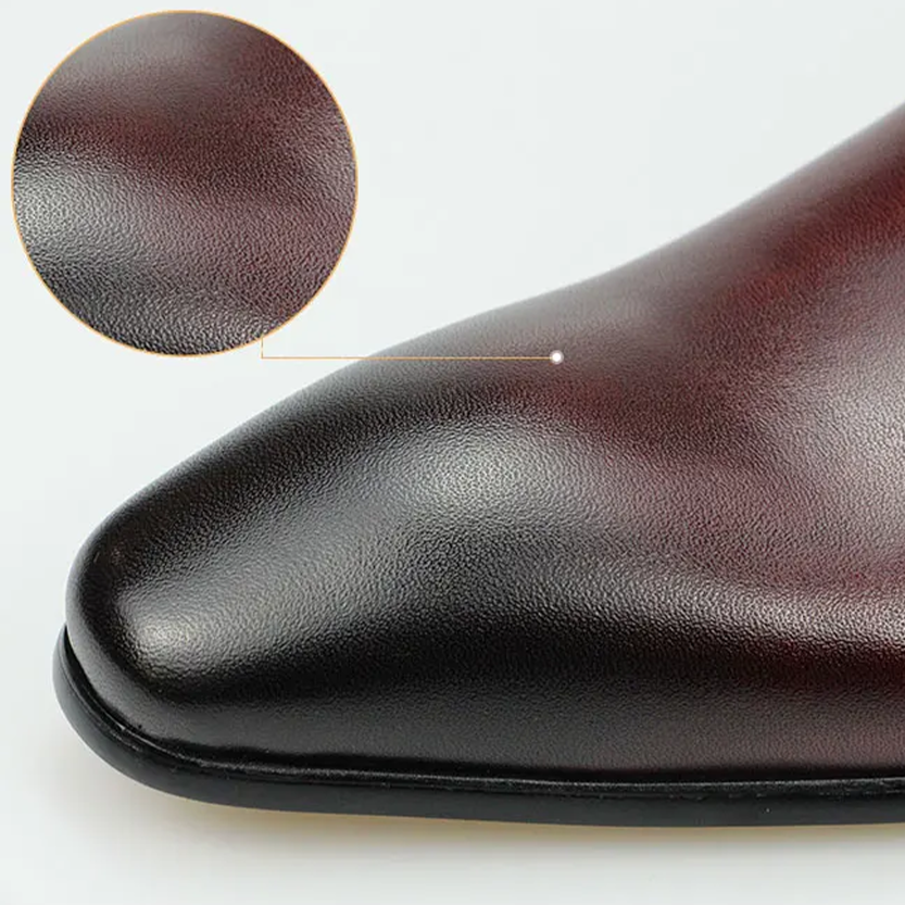 Funki Findz | Shoes | Men's Genuine Leather Pointed Toe Shoes